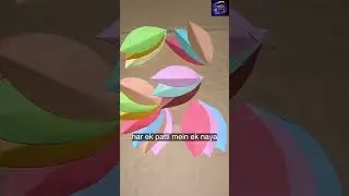How to make Beautiful Paper Art Flower 🌼 #creativewish #viral