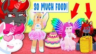 Iamsanna Eats Whatever Twins Eat In Adopt Me! (Roblox)