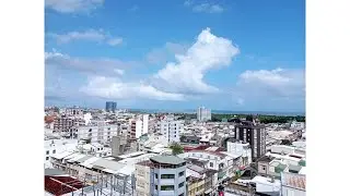 Hualien City, Taiwan. (Time Lapse) Light Show along Pacific Ocean Park. 2022/04/29 Part 2