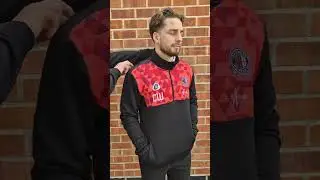 Our custom 1/4 zip sports training tops.