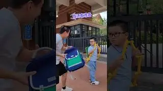 📚 No School Excuses vs Strict Brother Showdown 😂👊 | #shorts #video #viralvideo