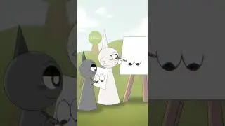Draw On My Back Challenge Wenda and Gray (Incredibox Sprunki)
