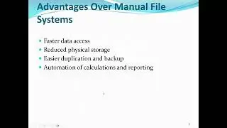Lecture 2: Need for Database Management System: Structural, data dependence, redundancy, and anomaly