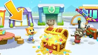 Ginger Finds a Treasure Chest! 💰✨ | My Talking Tom Friends 2 Gameplay