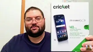 Распаковка ZTE Grand X3 (Cricket Wireless)