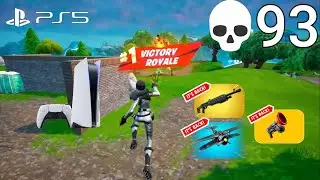 PS5 93 Elimination Solo Vs Squads WINS Full Gameplay (Fortnite Chapter 4 Season OG) (4K 120FPS)
