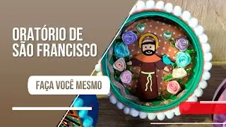Recicle e aprenda: oratório feito com lata de sardinha
