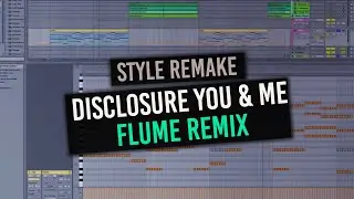 Tutorial Flume Disclosure - You & Me (Flume Remix) Ableton Live 9 with free Midis