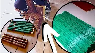 COMO CORTAR VARETA DE FIBRA COM UMA SERRINHA -PRODUÇÃO DE PIPA