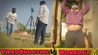 Sundaya ki Workout🏋️/Video ki Shooting😱| #sundayvlog #vlog