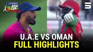 Full Highlights | U.A.E. vs Oman | Match 05  | Asia Cup Rising Stars 2025 | ZH13