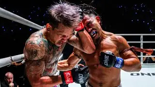 INSANE Muay Thai WAR 🔥 Gingsanglek vs Suriyanlek | ONE Friday Fights 137