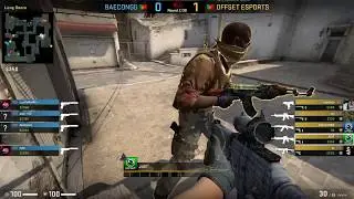 ESports - CS:GO, OFFSET vs Baecon, Master Cup Portugal 2019 (8th of December 2019), Dust2 - Map 3