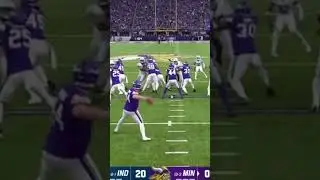 Vikings Fake Punt Pass On 4th And 1 And Fail