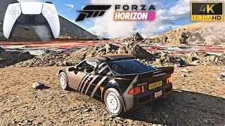 Геймплей Forza Horizon 5 с контроллером PLAYSTATION 5 4K ULTRA HD