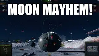 WOT - Moon Mayhem Game Mode!  IS-8 Ball April Fools Tank! World of Tanks