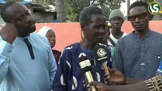 Exposition d’art en plein air : Banna Sadio séduit à nouveau les habitants du quartier Yamatogne.