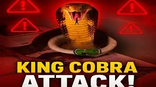 King Cobra Attack Pose  Scariest Snake Moment | Face to Face with a King Cobra | King Cobra Camera