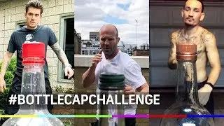 Bottle Cap Challenge - ФЕЙК? Макгрегор и Стэтхэм показали как надо бить!