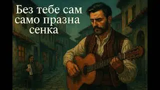 Без тебе сам само празна сенка | Balkan Romantic Folk Song
