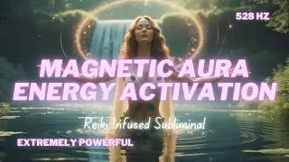 YOUR AURA IS IRRESISTABLE✨ Magnetic Aura Energy Activation | Reiki-Infused Subliminal | 528Hz