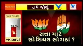 Fake survey letter of Gujarat Congress leader BharatSinh Solanki | Vtv News
