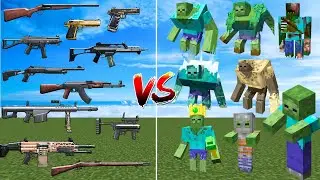 what TaCZ Gun is the strongest against Zombie Bosses?