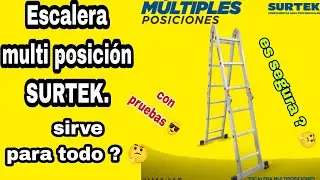 Escalera articulada Surtek #parati #herramientas #fy #viralvideo #ladder #1million #fypシ゚ #shorts