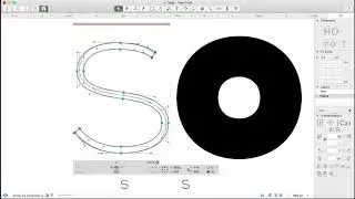 Font design - Glyphs App - Drawing uppercase S with multiple masters for Kinship Sans