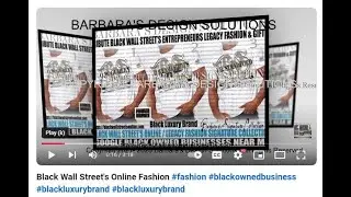 Black Wall Street's Online Fashion #fashion #blackownedbusiness #blackluxurybrand #blackluxurybrand