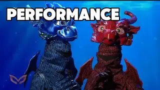 Dragon Egg Sings &ldquo;Runnin (Lose It All)&rdquo; | The Masked Singer Romania Season 2 Episode 8