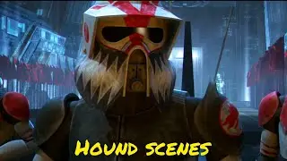All Sergeant Hound scenes - The Clone Wars