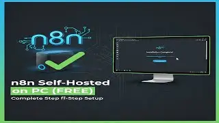 Install n8n Free On Windows (PC) | Self-Hosted n8n Automation (Step-By-Step Guide)