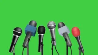 Tv talk show Green screen no copyright