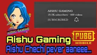 Aishu Gaming丨Aishu chechi pever aaneee...丨CommandoYT Gaming