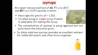 Aqueous solution dosage form