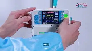 Hawkmed infusion pump HK  100II operation video exclusive agent ArabTech