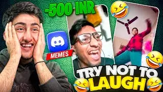 Try not To Laugh Challenge In Discord😂Make Me Laugh Win 500