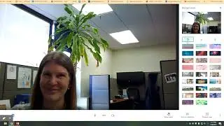 Google Meet Blurred Background