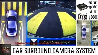 Universal 360 Degree Bird View Surround Camera System (Panoramic View) with DVR | TOYOTA PRIUS