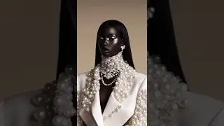 Black beauty in pearls 😍🖤 #classy #fashion #shorts