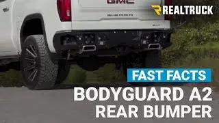 Bodyguard A2 Rear Bumper Fast Facts on a 2019 GMC Sierra 1500
