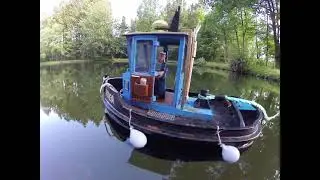 3D Printed Rc Boom Dozer Boat`s from Thingiverse