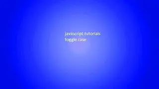 toggle case