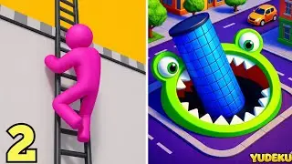 🪜🕳️ Ladder Master X Hole.io &ndash; Build & Swallow! 😱🔥