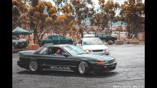 Skid pan day at Nathans (drifting,burnouts)