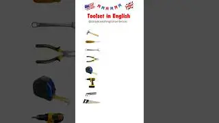 Essential Toolset Vocabulary in English | Learn Repair Tools Names #learnenglish #englishvocabulary