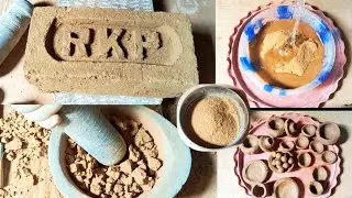 Raw Brick Crushing ASMR 😌 | Satisfying Brick Crush #youtube 