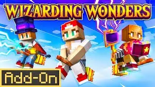 WIZARDING WONDERS ADDON: Крутая магия добавлена ​​в Minecraft Bedrock Edition Survival