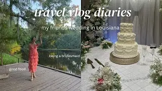 travel diaries | September wedding, flying down south ✈️, old friends